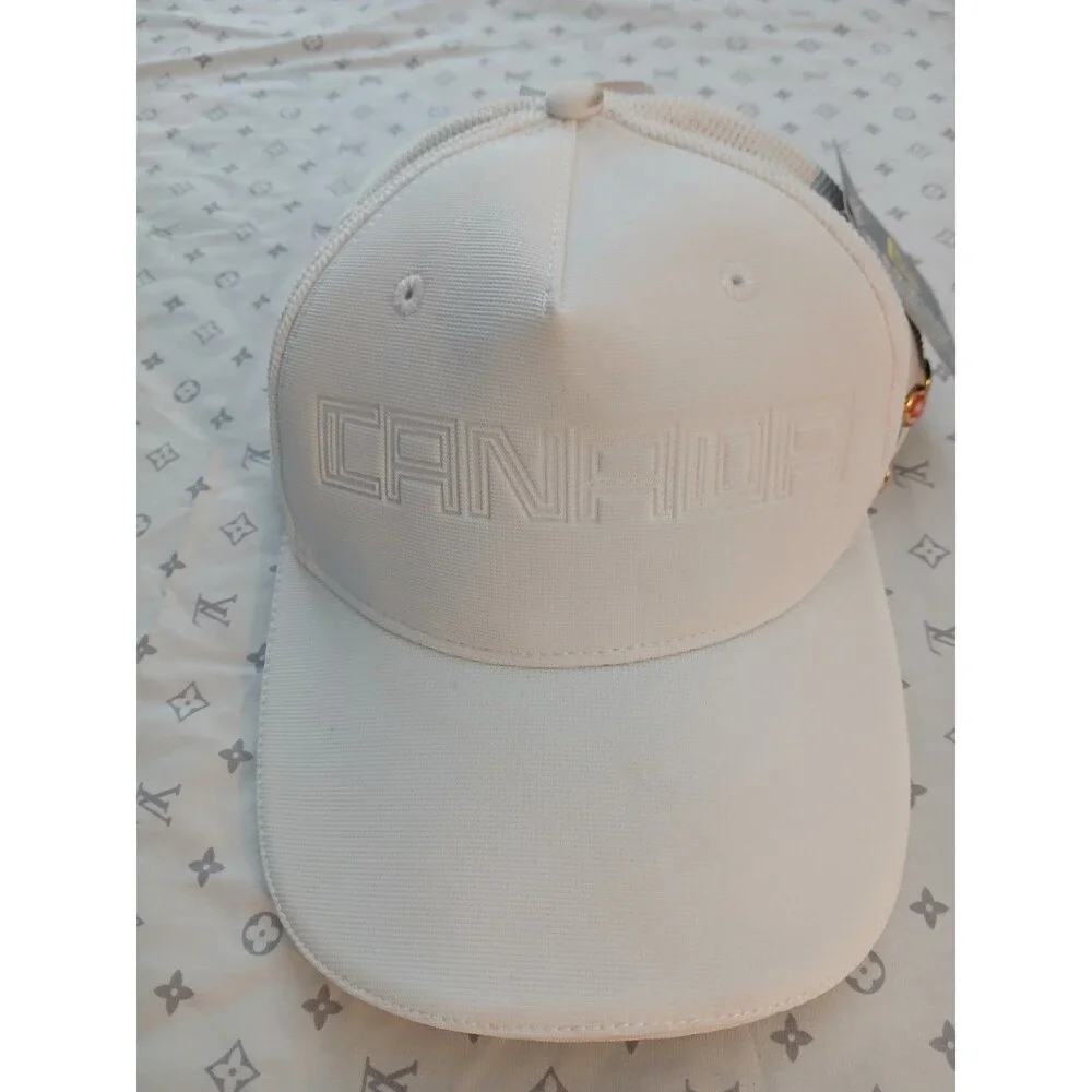 Olympic Hat Cap Canada Olympics HBC Ball Cap Adjustable Red Gold White